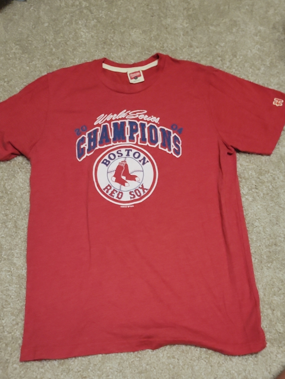 HOMAGE Red Boston Red Sox 'Champions' Graphic Tee